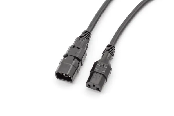 Z-Lock+ C14 to Z-Lock+ C13, 14AWG, 0.6M, Black