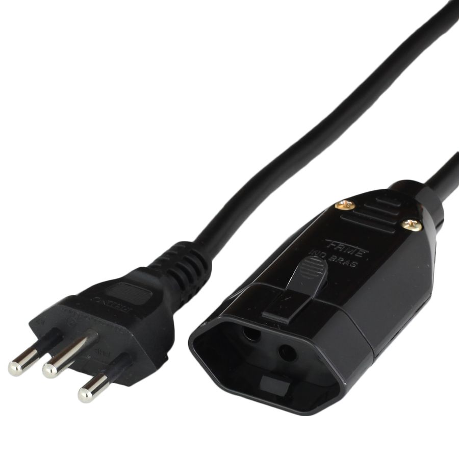 1m nbr 14136 10a 250v brazil extension cord Front.jpg