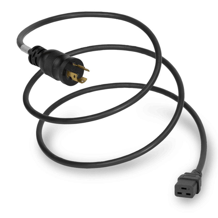 8FT Black Standard NEMA L6-15P to IEC320 C19 15A 250V