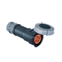 IEC 60309 20A 600V 3-phase BLACK connector, IP67