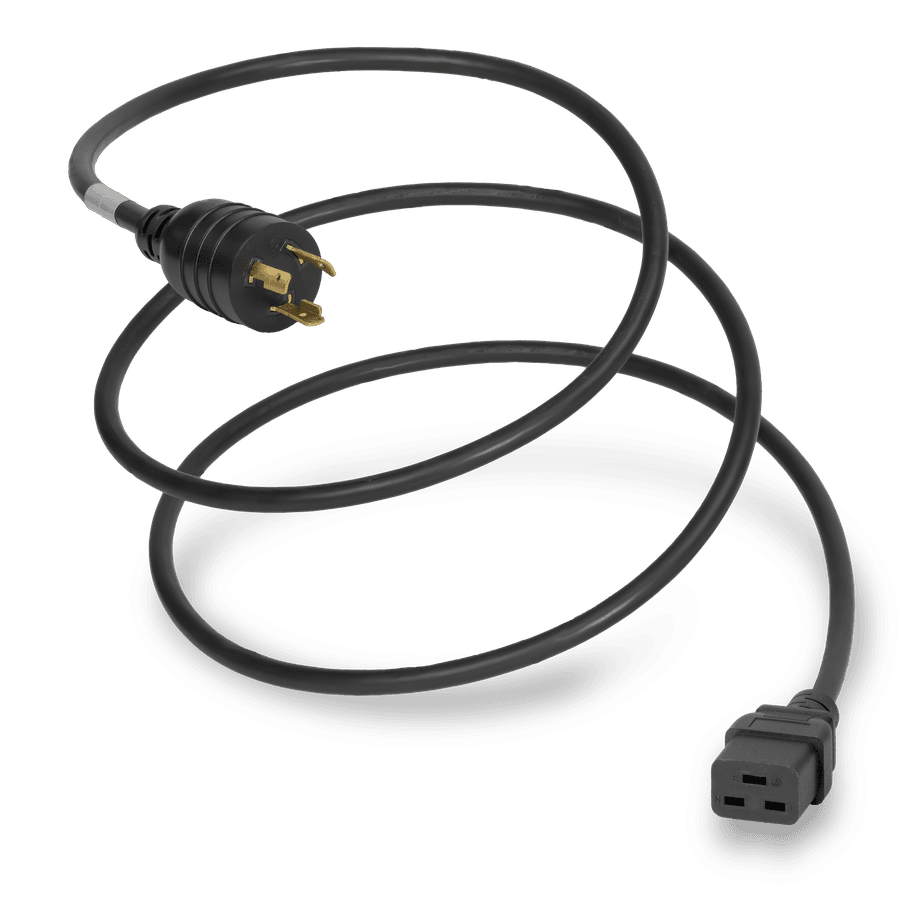 3FT Black Standard NEMA L6-20P to IEC320 C19 20A 250V