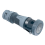 IEC 60309 60A 600V 3-phase BLACK connector, IP67