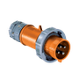 IEC 60309 30A 125/250V Single-phase ORANGE plug, IP67