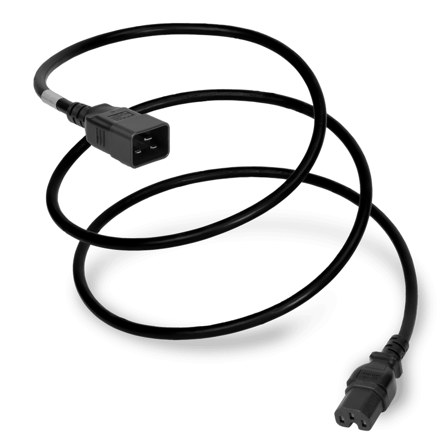 10FT C20 C15 15A 250V BLACK TAA Compliant