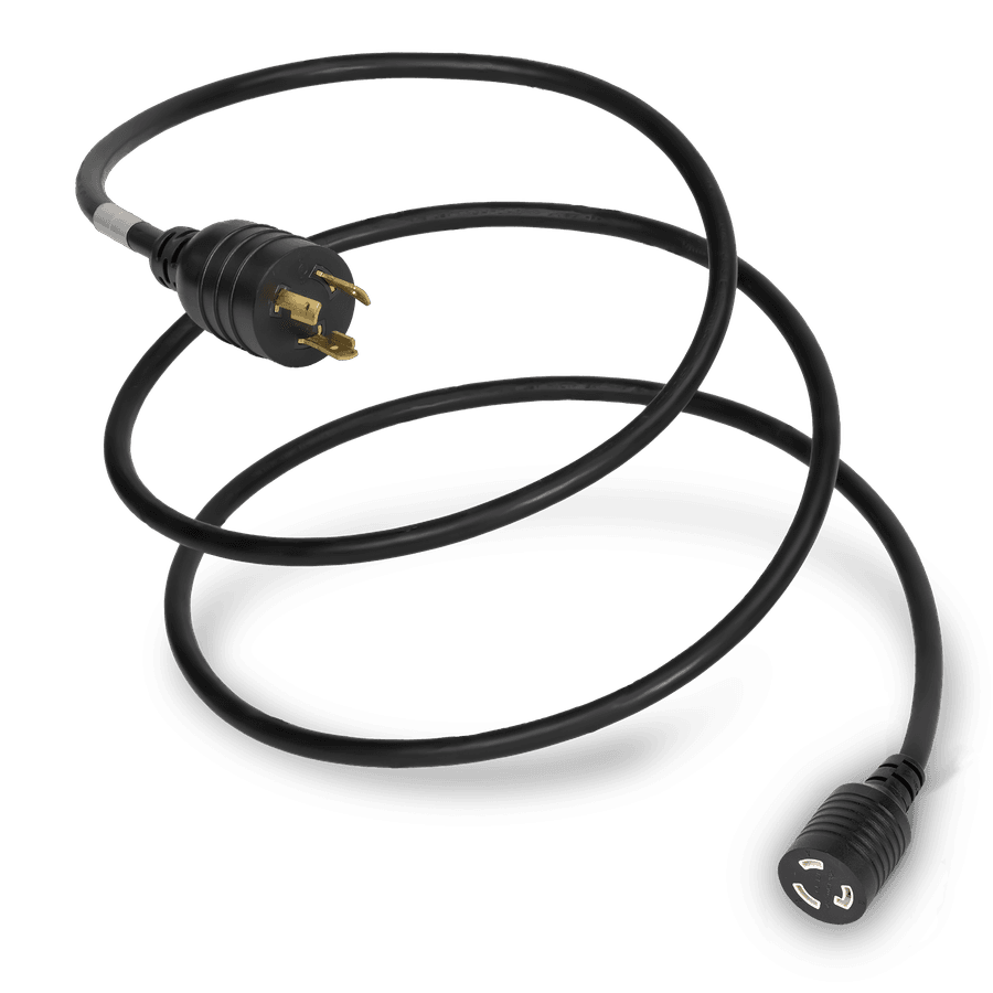 6FT Black Extension Cable NEMA L6-20P to NEMA L6-20R 20A 250V