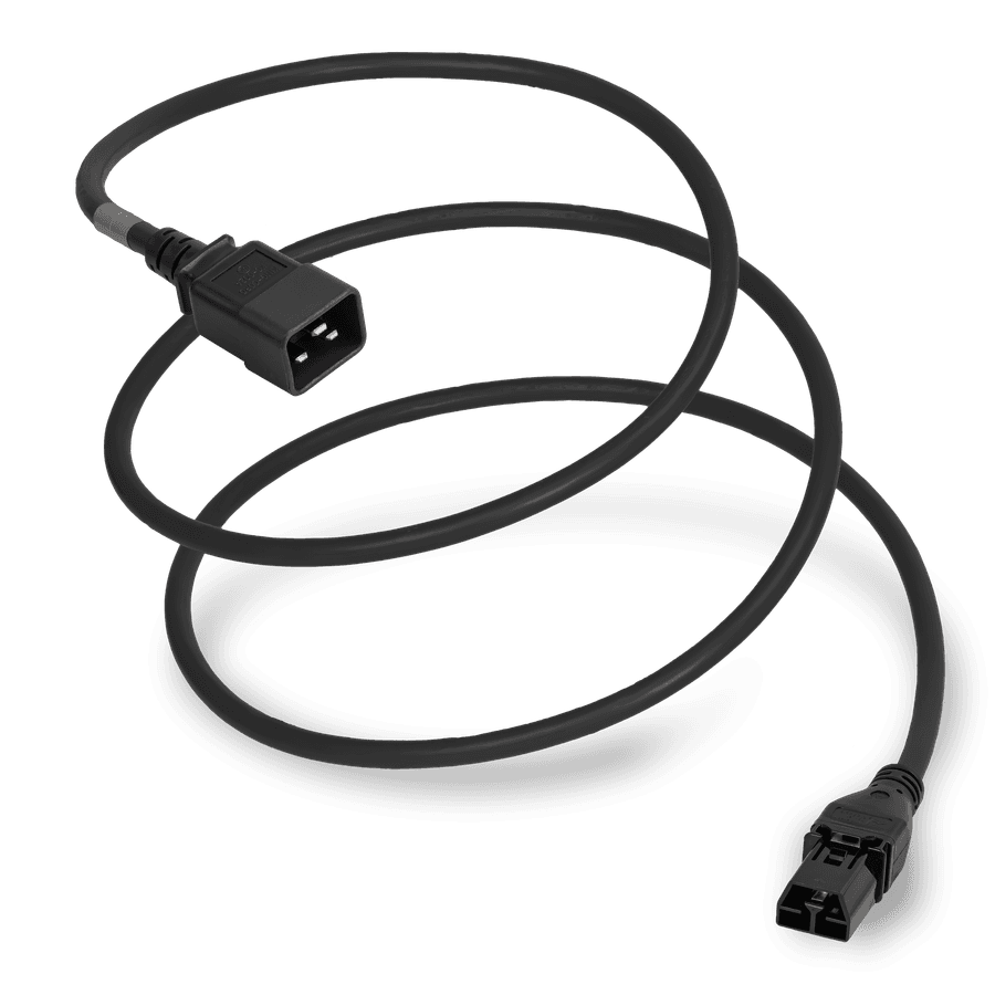Plug (Male) : IEC 60320 C20 Connector (Female) : Saf-D-Grid 400V (Connector) Color : Black