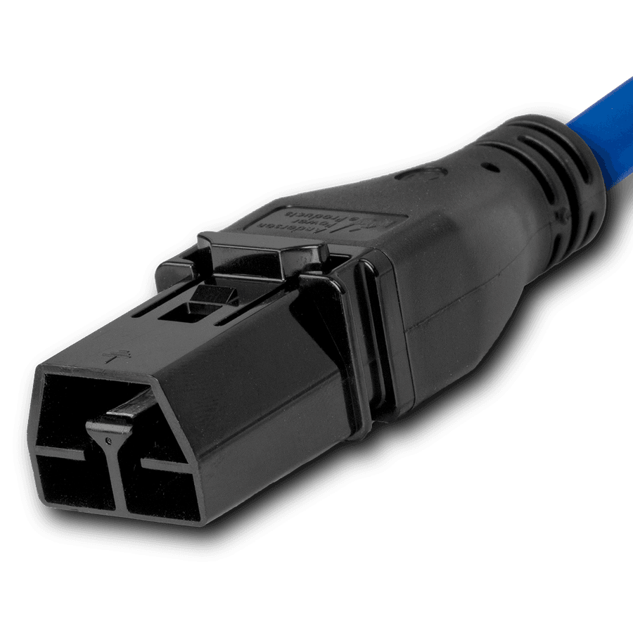 Connector (Female) : Saf-D-Grid 400V (Connector) Color : Blue