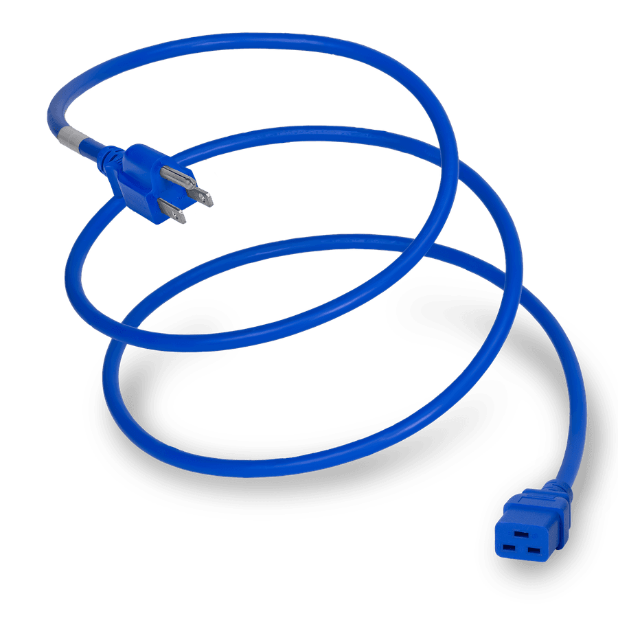 6FT NEMA 5-15P to C19 15A 125V BLUE