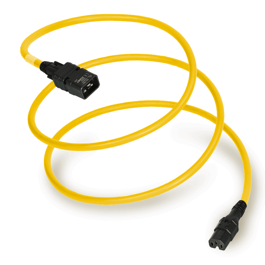 Z-Lock+ locking power cord, yellow