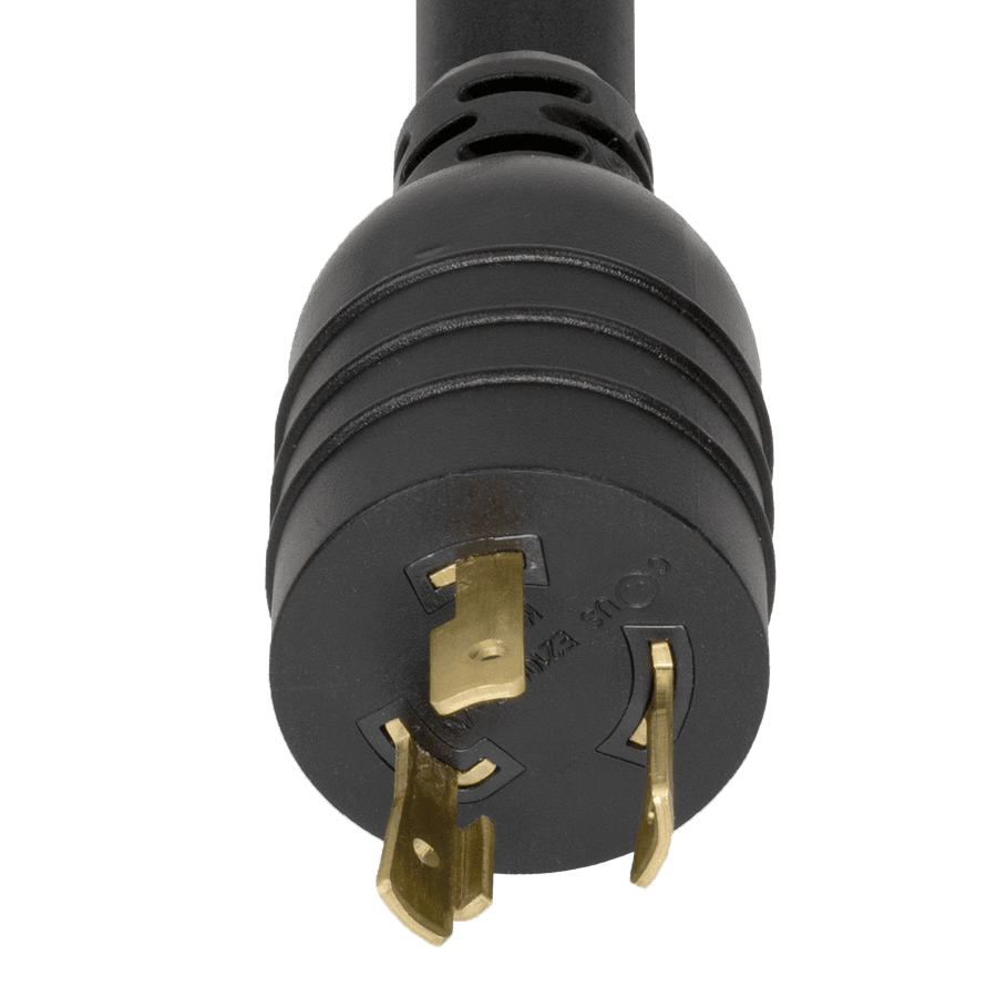 Plug (Male) : NEMA L6-20P Color : Black
