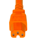Connector (Female) : IEC 60320 C15 Color : Orange