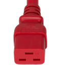 Connector (Female) : IEC 60320 C19 Color : Red