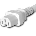 Connector (Female) : IEC 60320 C15 Color : White