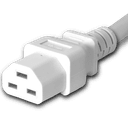 C20 to C21, 12/3 SJT, 20A 250V, 5FT, White Power Cord