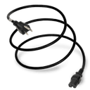 8.2FT Black Type B Japanese Power JIS8303 to IEC320 C15 7A 125V