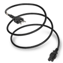 2.5M Black Type J Switzerland SEV1011 to IEC320 C15 10A 250V