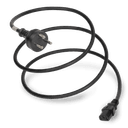 2.5M Black Type K Denmark 107-2-D1 to IEC320 C13 10A 250V