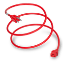 6FT NEMA 5-15P to C19 15A 125V RED