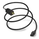 3FT Black Standard NEMA L5-15P to IEC320 C13 15A 125V