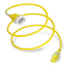 Plug (Male) : IEC 60320 C14 Locking (P-Lock) Connector (Female) : S-Lock C13 Color : Yellow