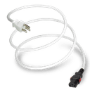 12FT White A-Lock NEMA 5-15P to IEC320 C13 Universal Locking 15A 125V