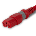 Connector (Female) : S-Lock C15 Color : Red