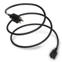 6FT Black Extension Cable NEMA 5-15P to NEMA 5-15R 13A 125V