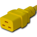 Connector (Female) : IEC 60320 C19 Color : Yellow