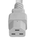 Connector (Female) : IEC 60320 C21 Color : White