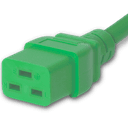 Connector (Female) : IEC 60320 C19 Color : Green