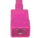 Plug (Male) : IEC 60320 C20 Color : Pink