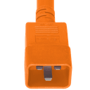 Plug (Male) : IEC 60320 C20 Color : Orange