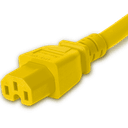 Connector (Female) : IEC 60320 C15 Color : Yellow