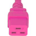 Connector (Female) : IEC 60320 C19 Color : Pink