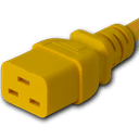 Connector (Female) : IEC 60320 C19 Color : Yellow