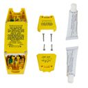 20A 240V MANUAL RESET User Attachable In-Line GFCI - YELLOW