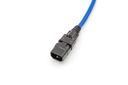 Zonit Z-Lock+ zC14 locking connector, blue