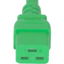 Connector (Female) : IEC 60320 C19 Color : Green