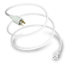 8FT White Standard NEMA L6-20P to IEC320 C19 20A 250V