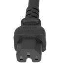Connector (Female) : IEC 60320 C15 Color : Black