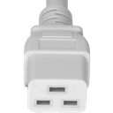 Connector (Female) : IEC 60320 C19 Color : White