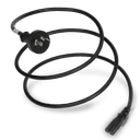 6FT Black Australia 2 Pin AS/NZS 3221 to IEC320 C7 2.5A 250V