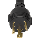 3FT Black Standard NEMA L6-30P to IEC320 C19 20A 250V