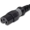 Connector (Female) : S-Lock C15 Color : Black