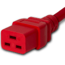 Connector (Female) : IEC 60320 C19 Color : Red