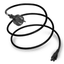 6FT Black Type K Denmark 107-2-D1 to IEC320 C5 2.5A 250V