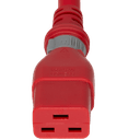 Connector (Female) : IEC 60320 C19 S-Lock (Universal Locking) Color : Red