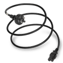 2.5M Black Type I Argentina IRAM 2073 to IEC320 C15 10A 250V
