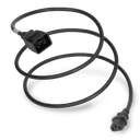 Plug (Male) : IEC 60320 C20 Connector (Female) : IEC 60320 C13 Color : Black