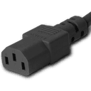 Connector (Female) : IEC 60320 C13 Color : Black